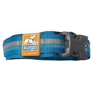 Kurgo Reflective Blue Dog Collar with Opener